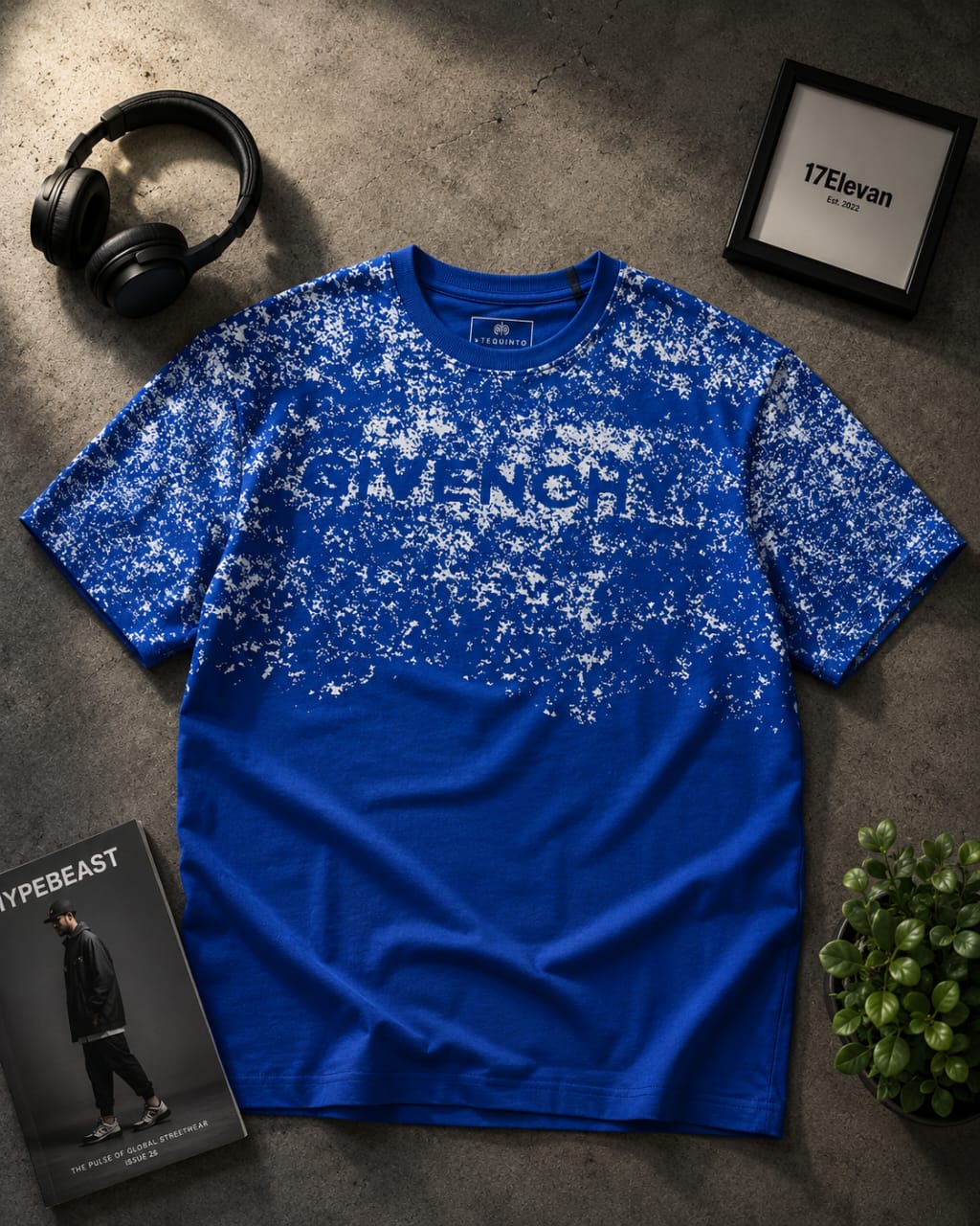 Givenchy Splatter — Royal Blue